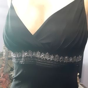 Black tank top dressy